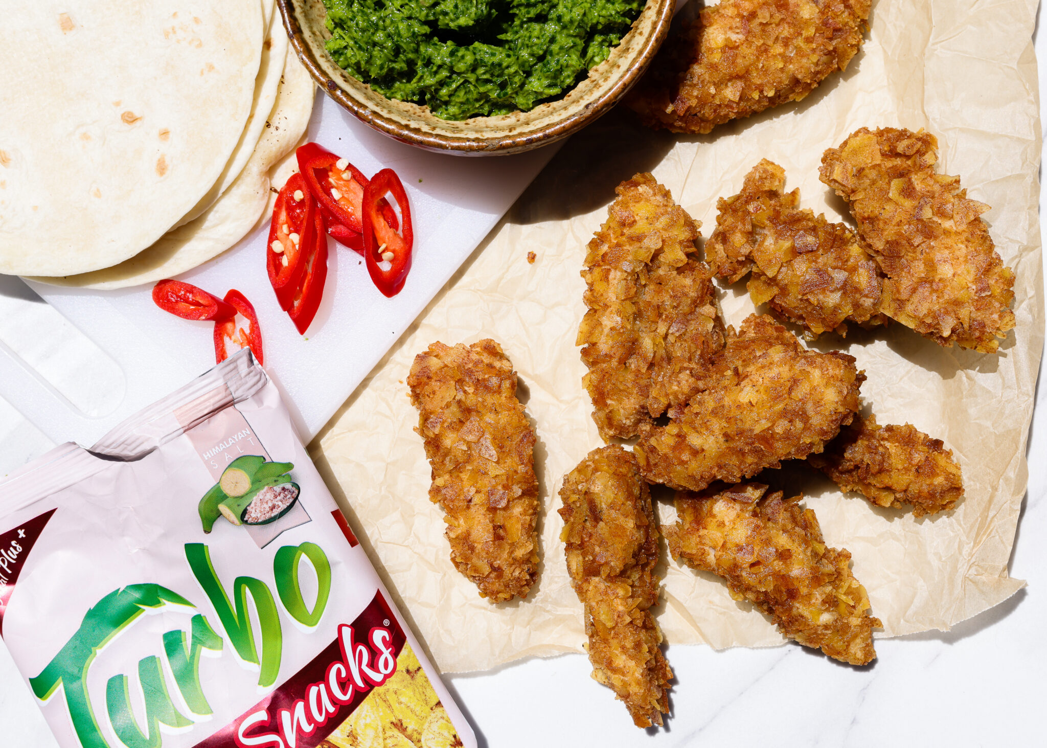 Plantain Crusted Chicken Recipe Turbo Snacks Plantain Chips